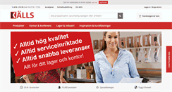 Desktop Screenshot of kalls.se